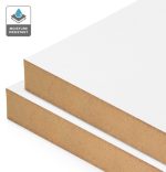2400x1200 18MM WHITE SATIN (MG) MDF MR E0 * (30) - Image 2