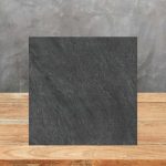 3000x1200 5.5MM IN SIDE - PIETRA DI CARDOSO NERO FIAMMATO WITH BACKING