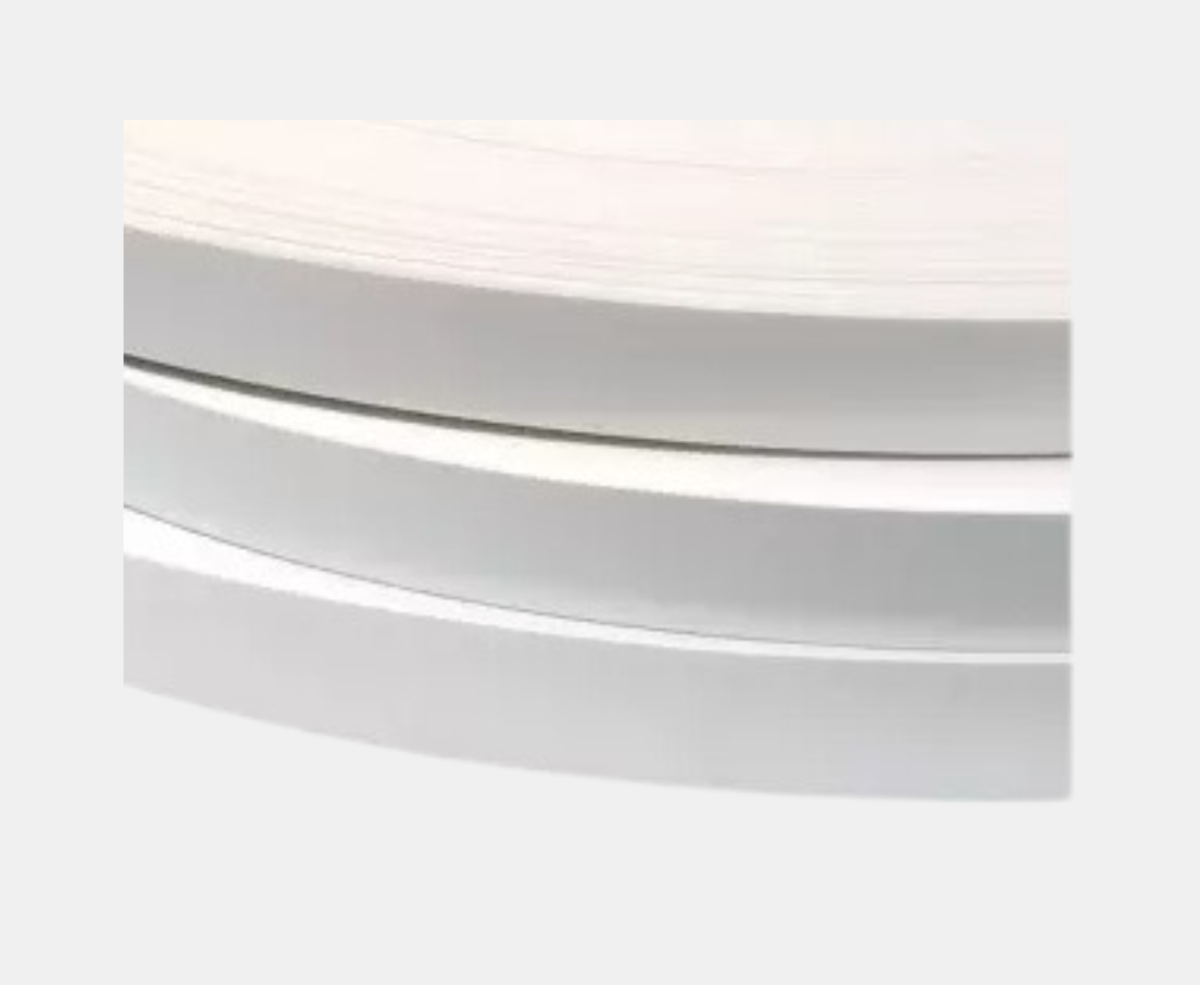 21MMx1MM UNGLUED WHITE COMMODITY STIPPLE ABS - 250M ROLLS - Image 3